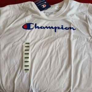 Champion white t shirt